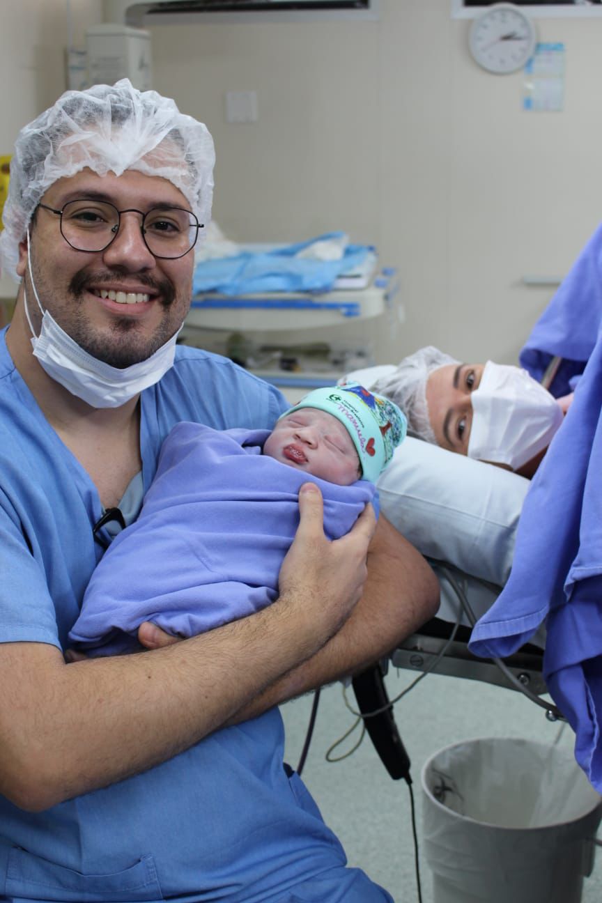 Momento do nascimento